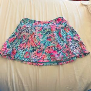 lilly pulitzer athletic skort